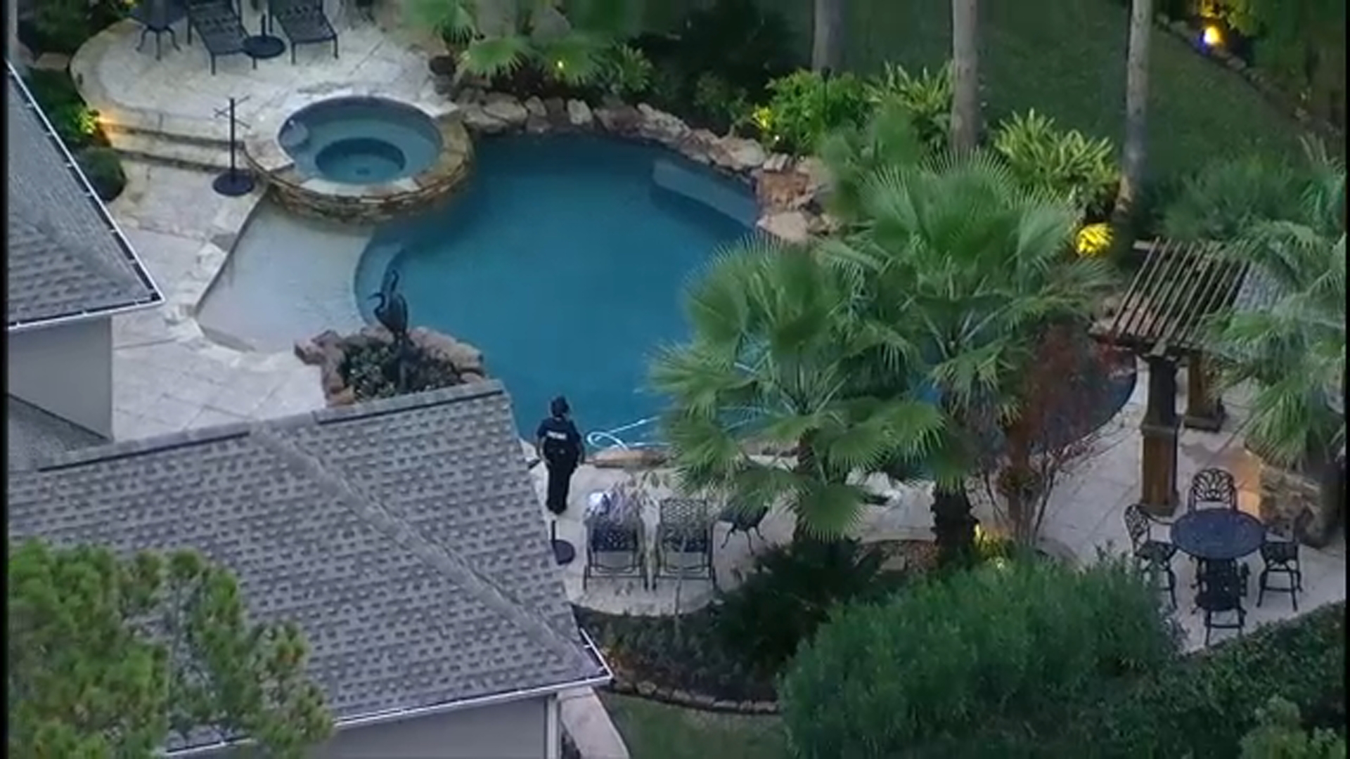 Man dead after being found at bottom of pool in Spring-area