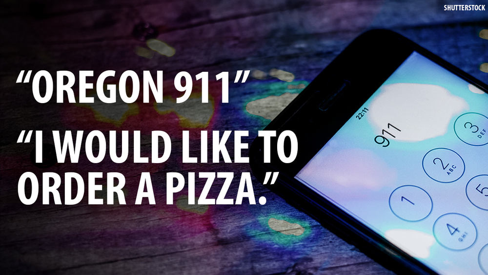 Woman calls 911, 'orders pizza' to signal domestic violence