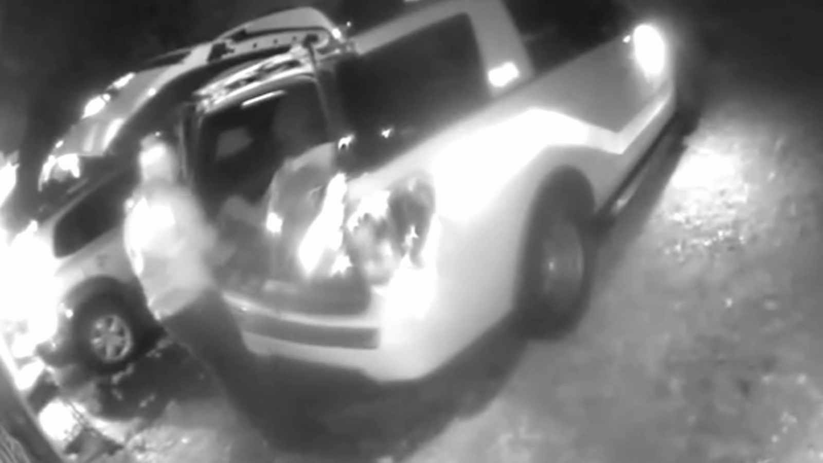 Thief caught on camera stealing equipment from Levittown fire chief's ...