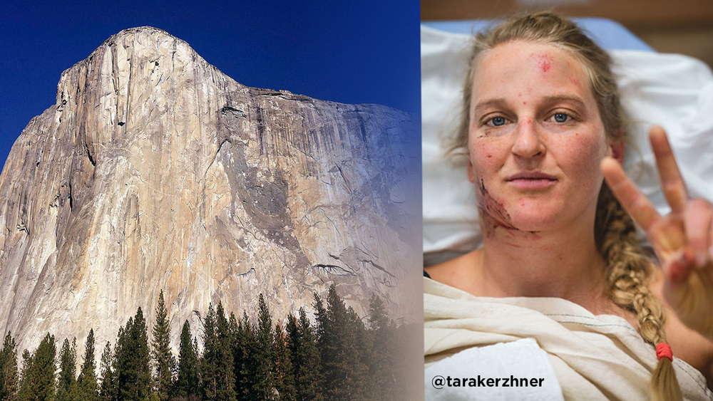 Elite climber falls from Yosemite's El Capitan, rescued by fellow climbers