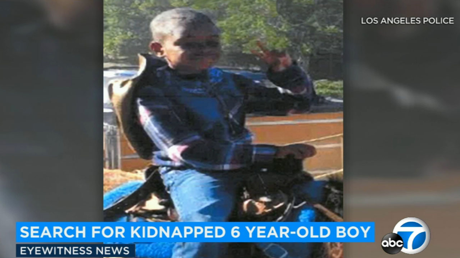 Abducted South LA boy found safe in Illinois, mother still missing