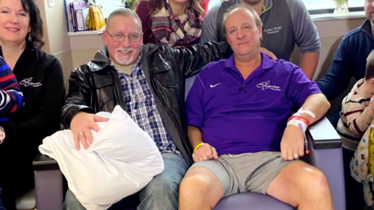 Heart attack patient reunited with hero nurse who saved his life