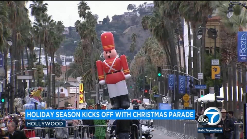 Christmas Parade Los Angeles 2022 88Th Annual Hollywood Christmas Parade Rings In Holiday Season - Abc7 Los  Angeles