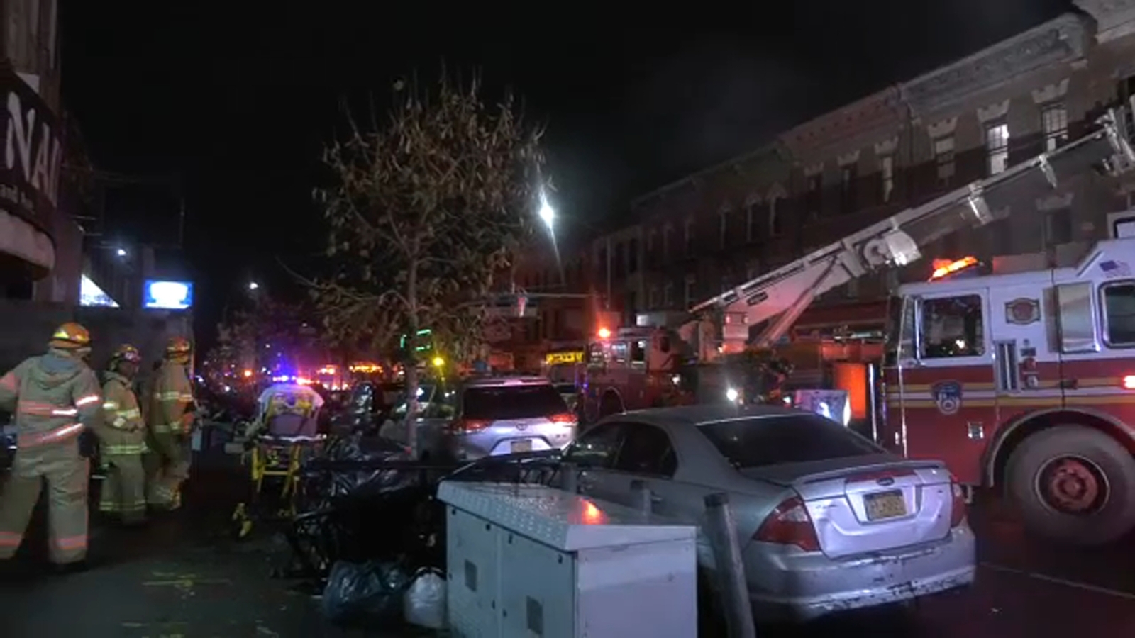 Victim jumps to escape deadly apartment fire in Flatbush, Brooklyn