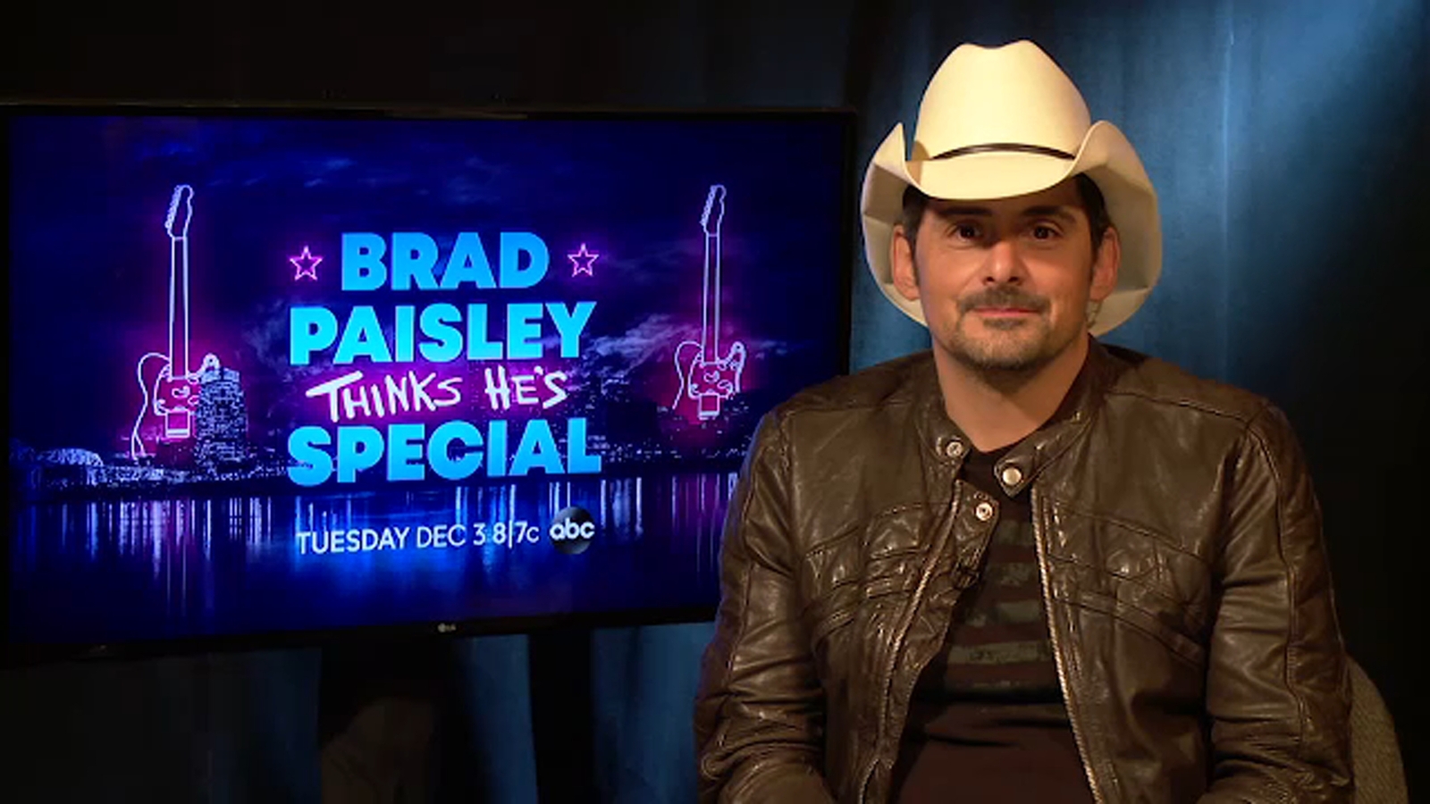 Brad Paisley talks about hosting his first variety show on ABC called