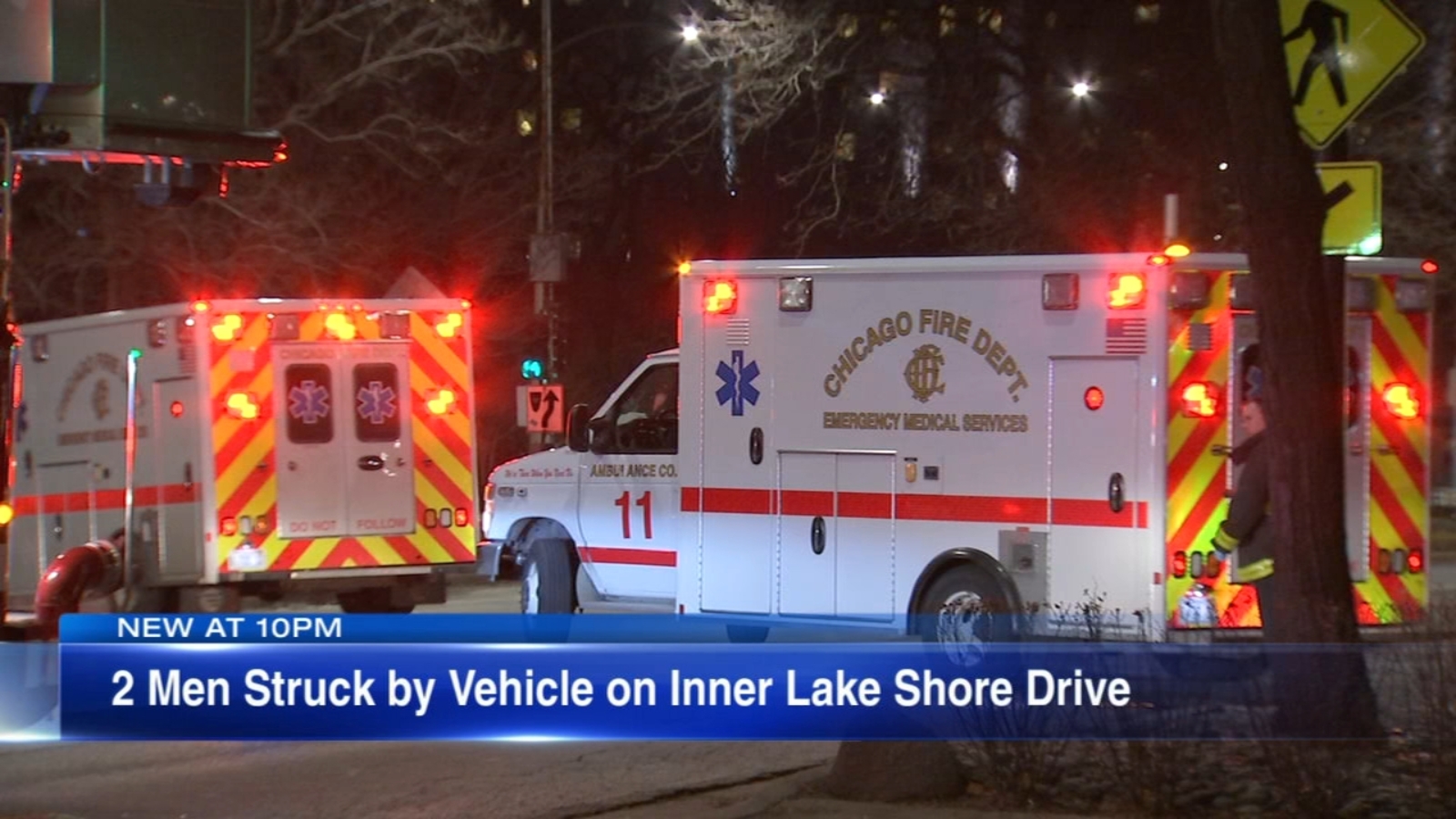 2 men struck on Inner Lake Shore Drive in Gold Coast - ABC7 Chicago