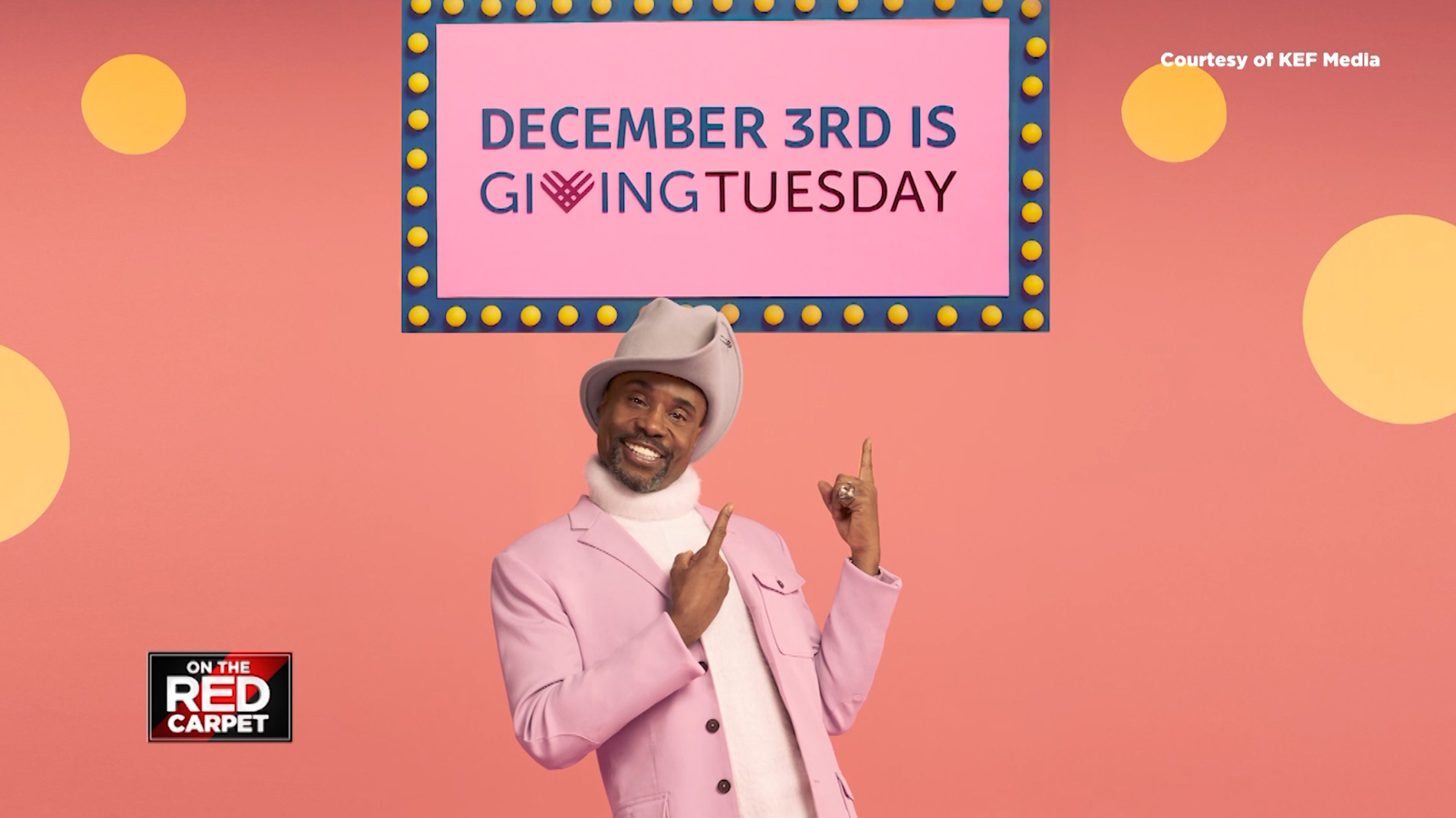 Billy Porter shines spotlight on generosity for Giving Tuesday ABC7