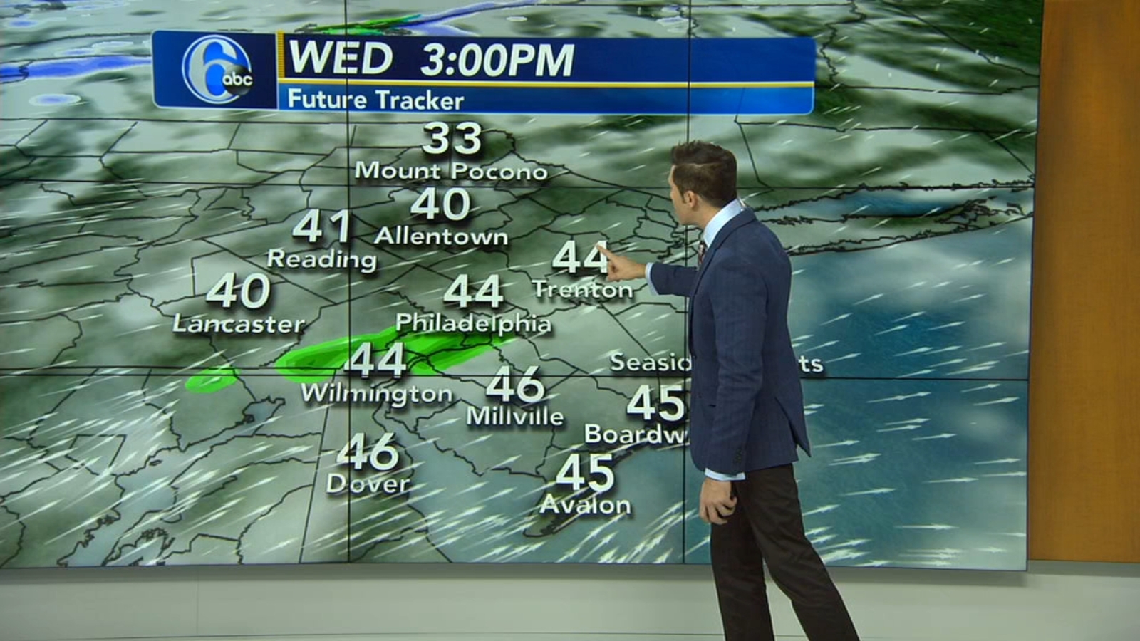 AccuWeather forecast for Philadelphia, Pennsylvania, New Jersey and
