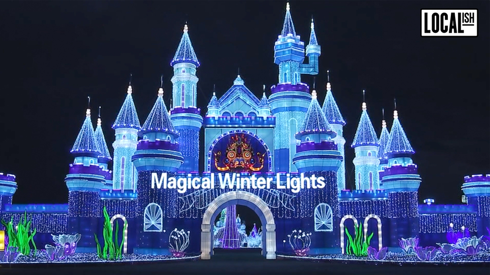 Travel the globe at America's largest holiday lantern display