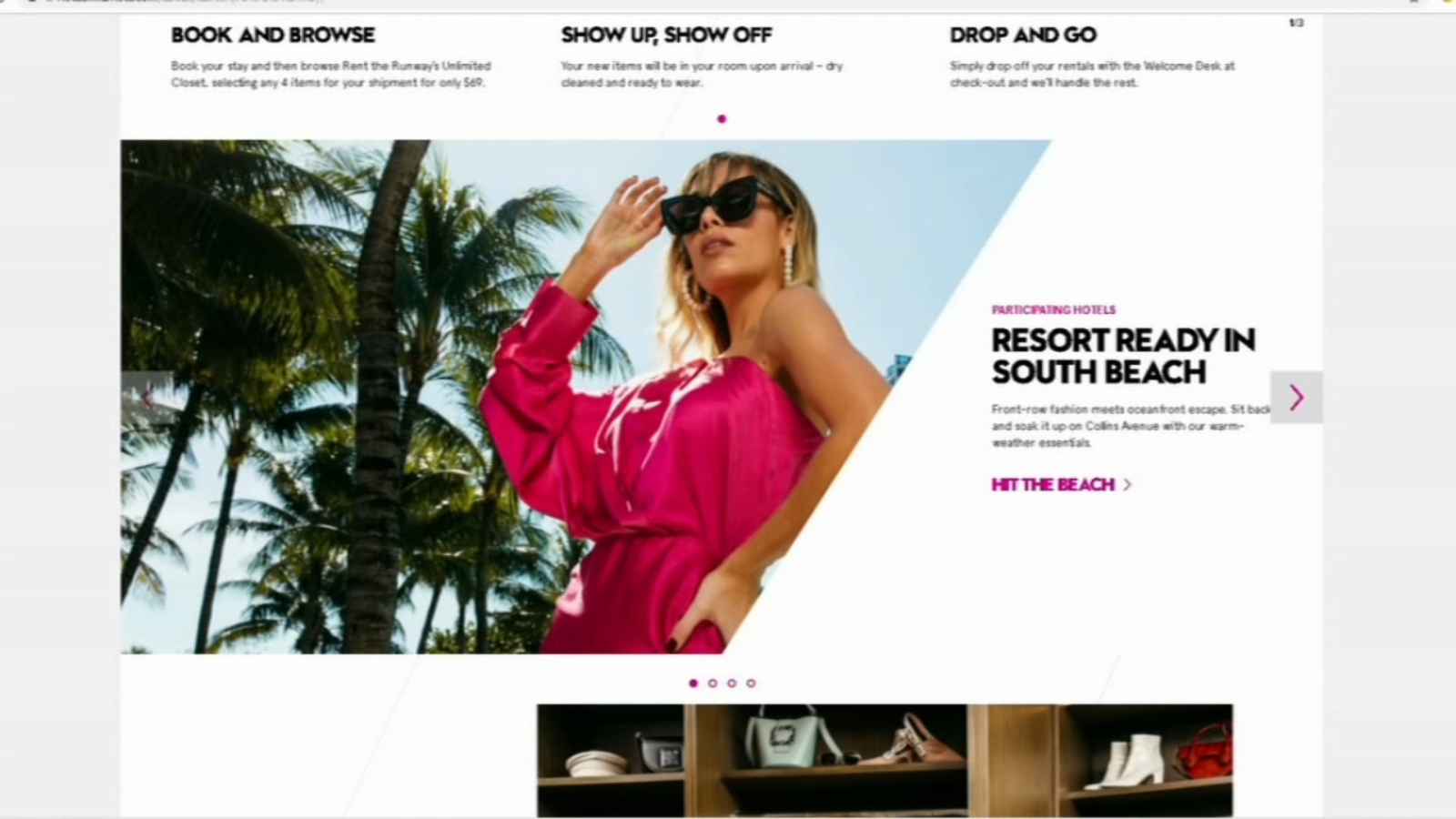 Rent the Runway will send vacation clothes right to your hotel wardrobe