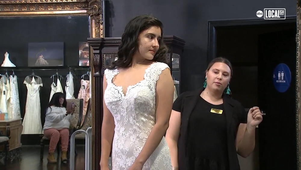 Bridal gowns gifted to these Veterans and Active Duty brides.