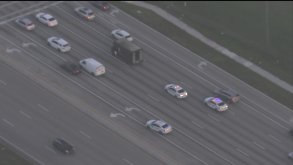4 dead after chase, shootout involving stolen UPS truck in Florida, source says