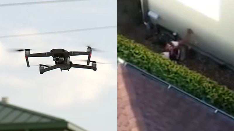 Drone Helped Bellaire Cops Catch Burglary Suspect On The Run Abc13 Houston