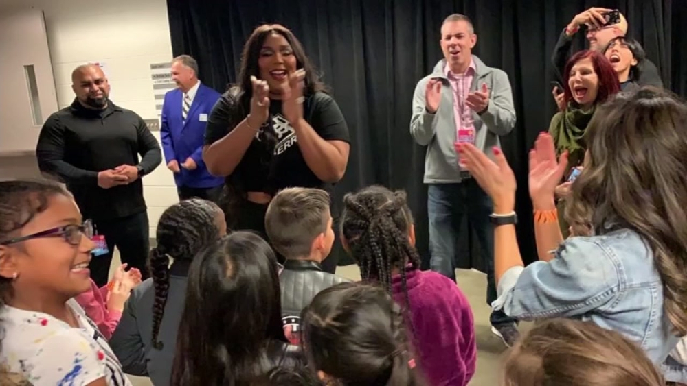 Students behind the viral remix of 'Truth Hurts' meet Lizzo 