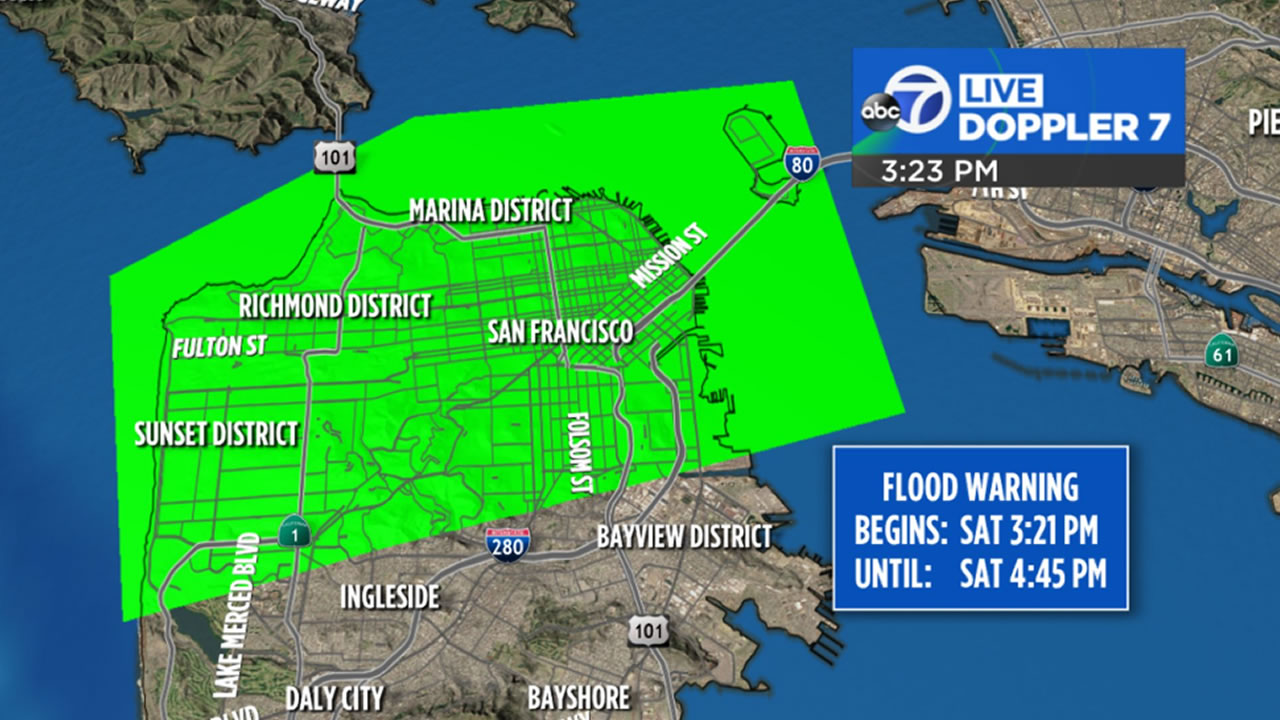 SF flooding impairs Muni service