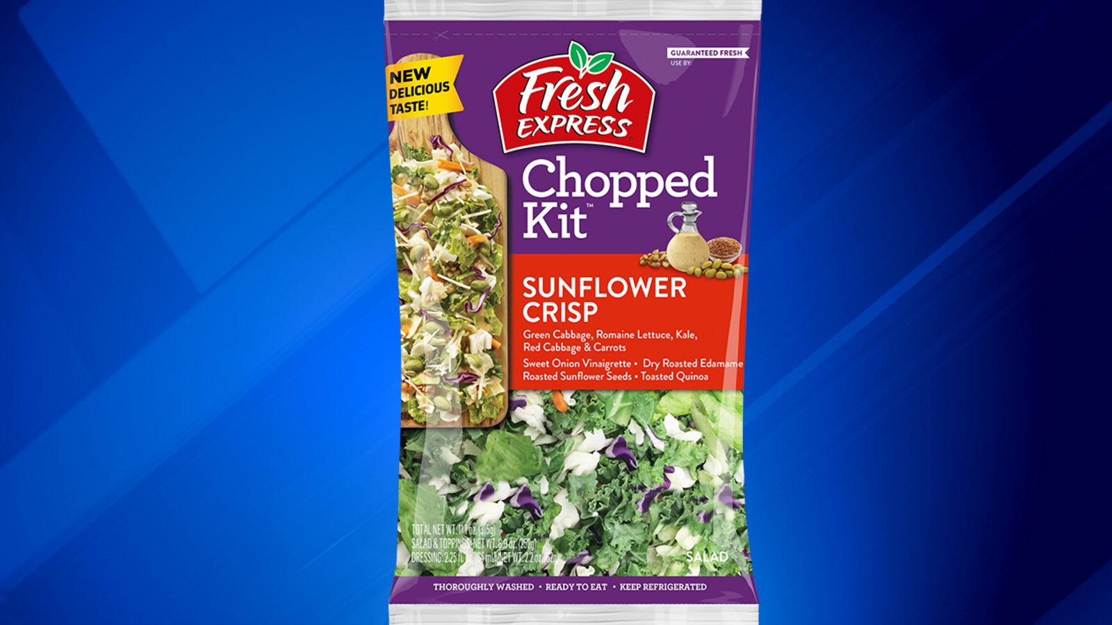 CDC, FDA recall Fresh Express Sunflower Crisp Chopped Salad Kits linked