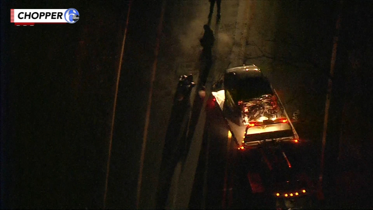 Crash shuts down portion of Route 130