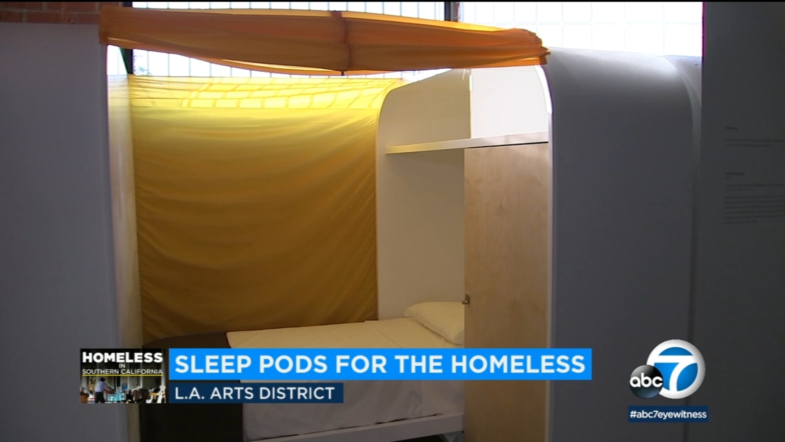 Sleep Pods For The Homeless In La Aim To Ease Transition Into Permanent Housing Abc7 Los Angeles Sleep Pods For The Homeless In La Aim To Ease Transition Into Permanent Housing Abc7 Los Angeles