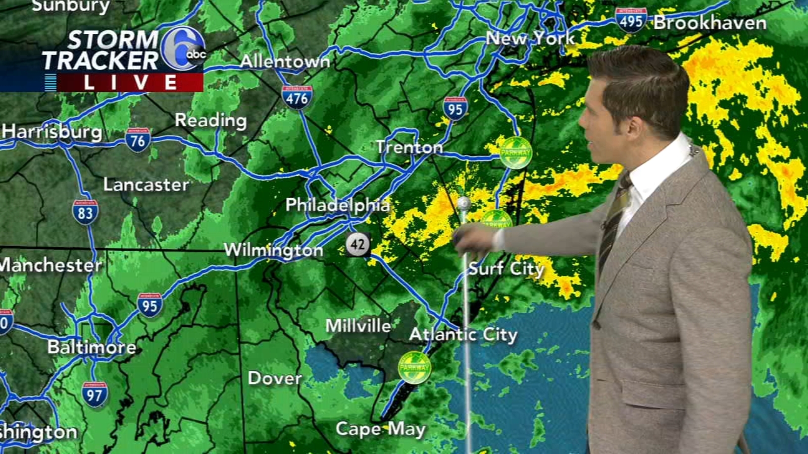 AccuWeather forecast for Philadelphia, Pennsylvania, New Jersey and