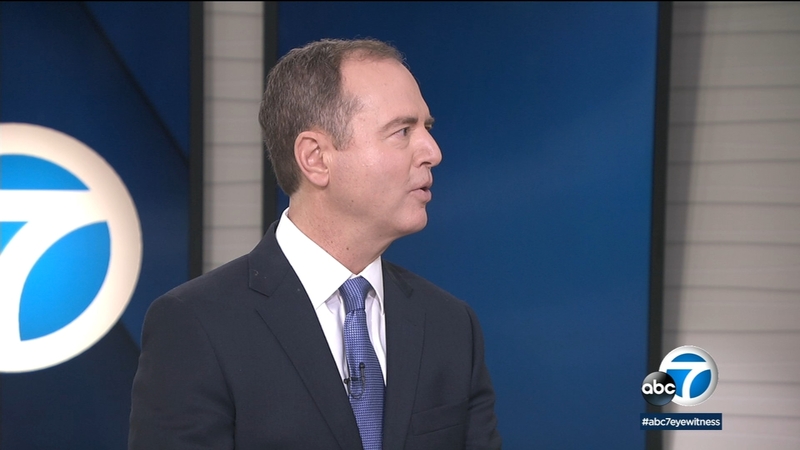 Congressman Adam Schiff speaks with Eyewitness News about his reaction