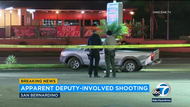 Suspect dies after chase, deputy-involved shooting in San Bernardino ...