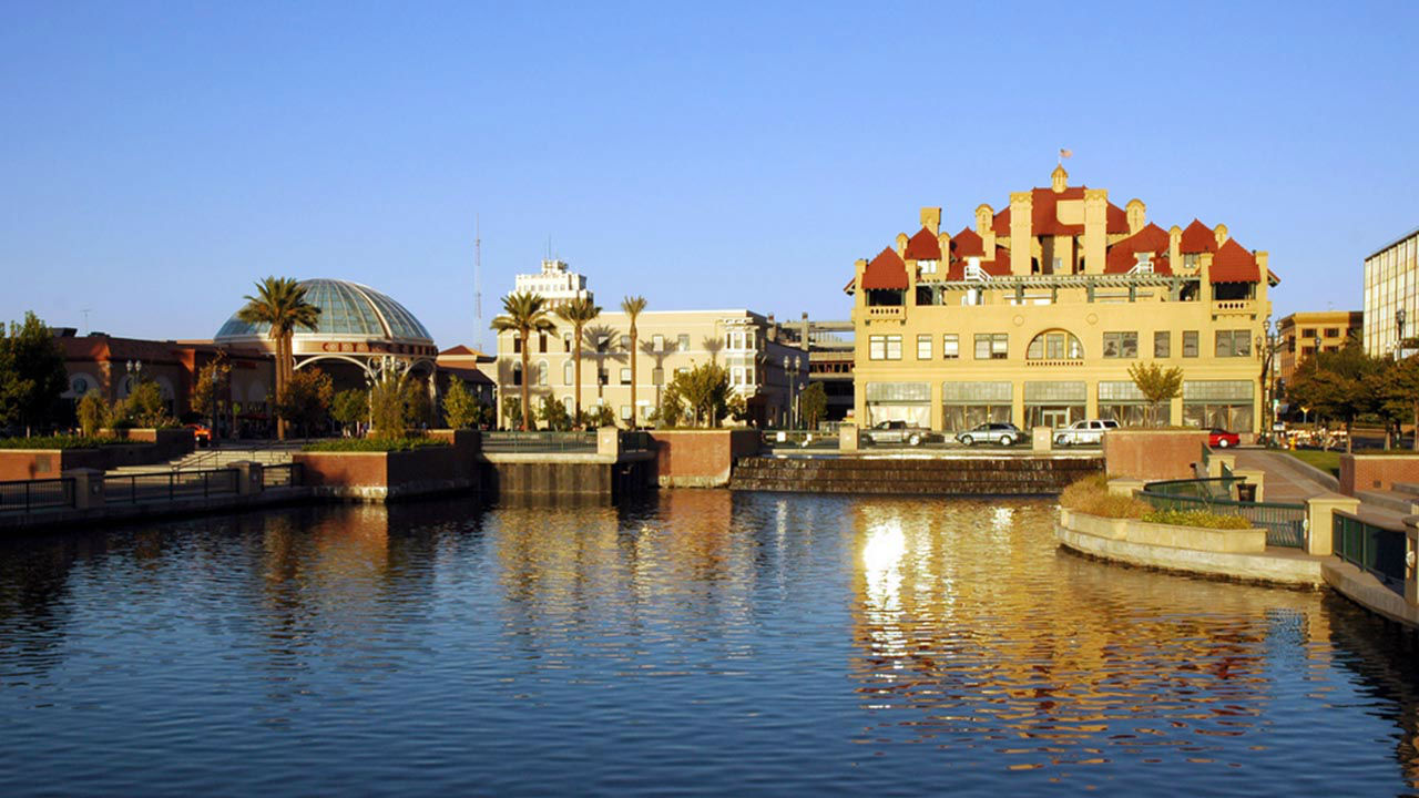14. Stockton, Calif., Median Income: $58,200, Cost Above National Average: Groceries, 12.7 percent.