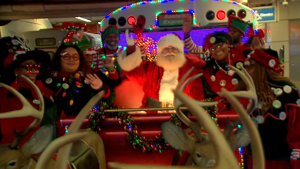 Take a Ride on CTA's Holiday Train