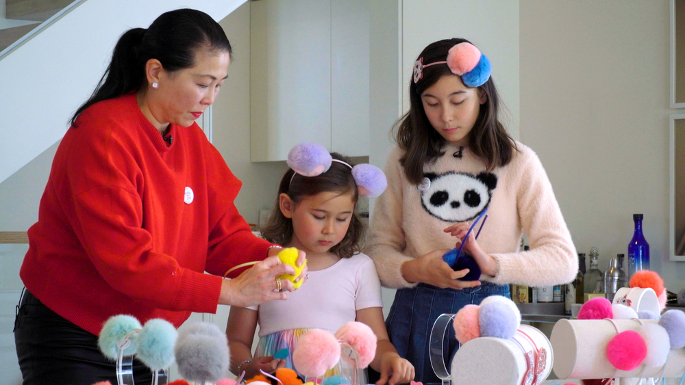 An 11-year old is making headbands to raise money for kids with cancer!