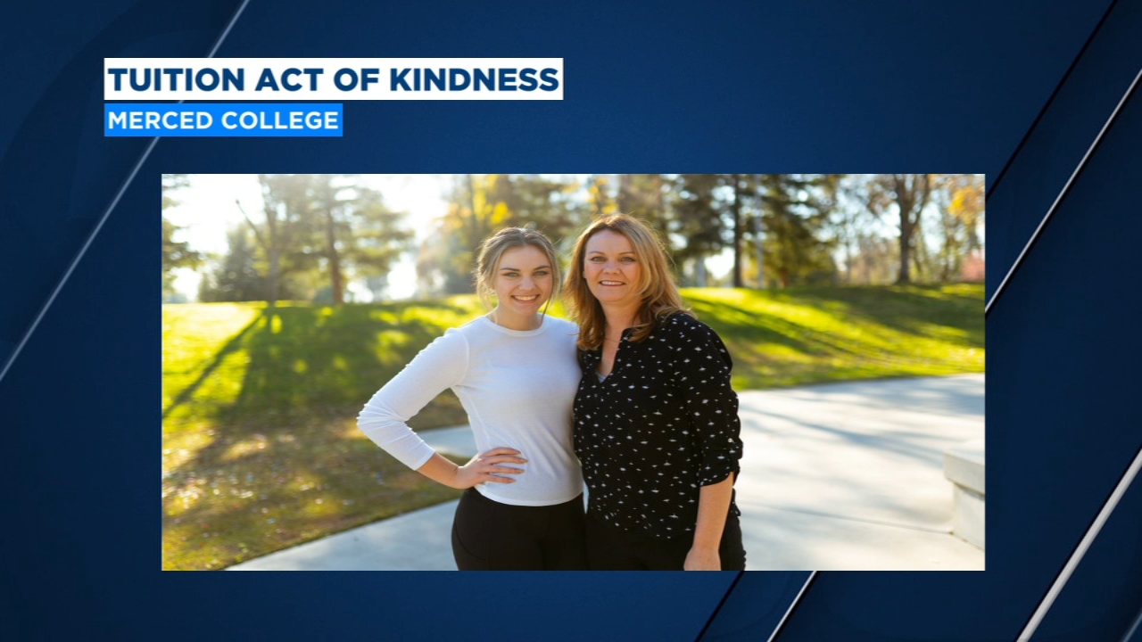 Woman pays tuition bill for Merced College student who could not afford it