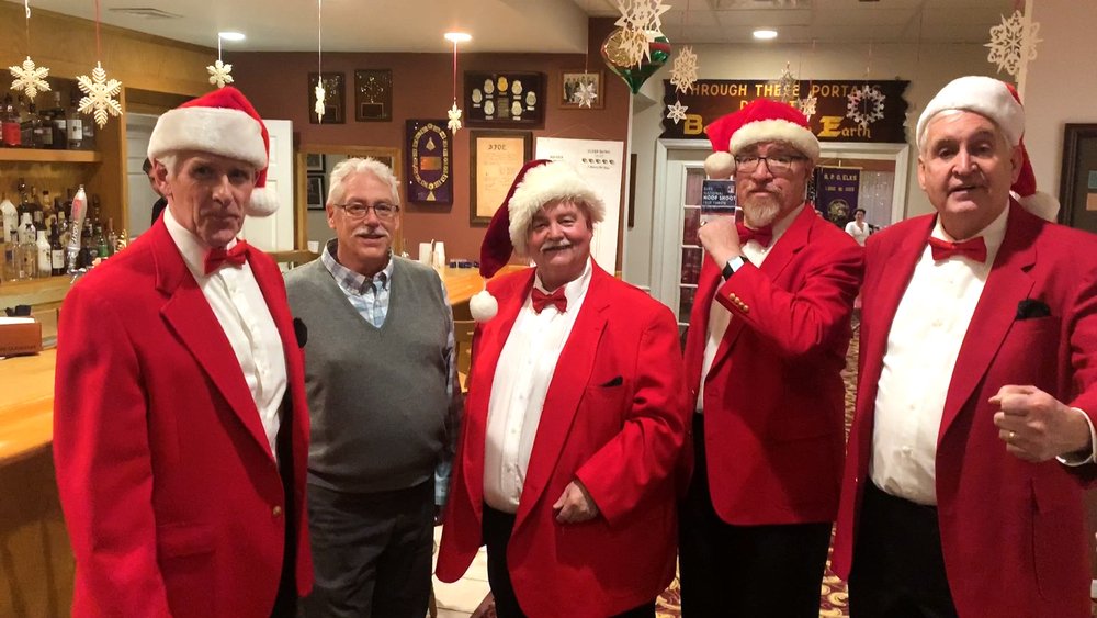 LI barbershop chorus spreads Christmas cheer with songs