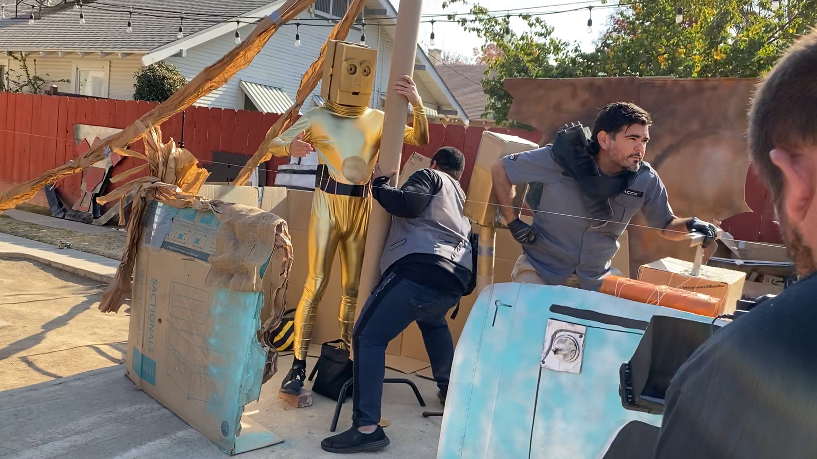Filmmakers recreate Star Wars: The Rise of Skywalker trailer shot for