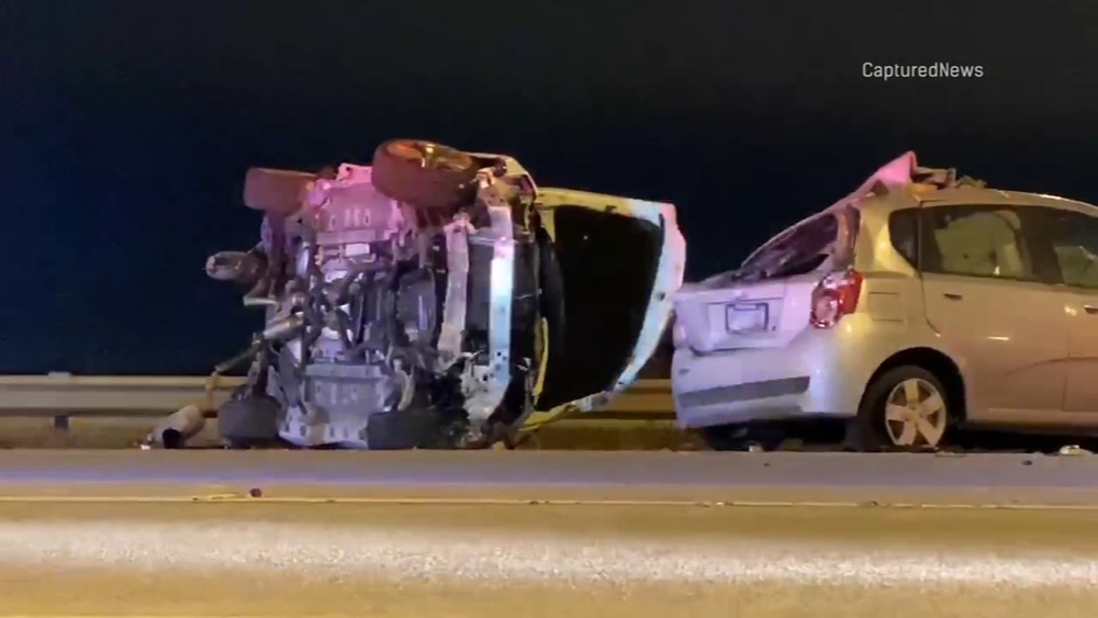 Plainfield man killed in 4-vehicle crash on I-290 in Schaumburg