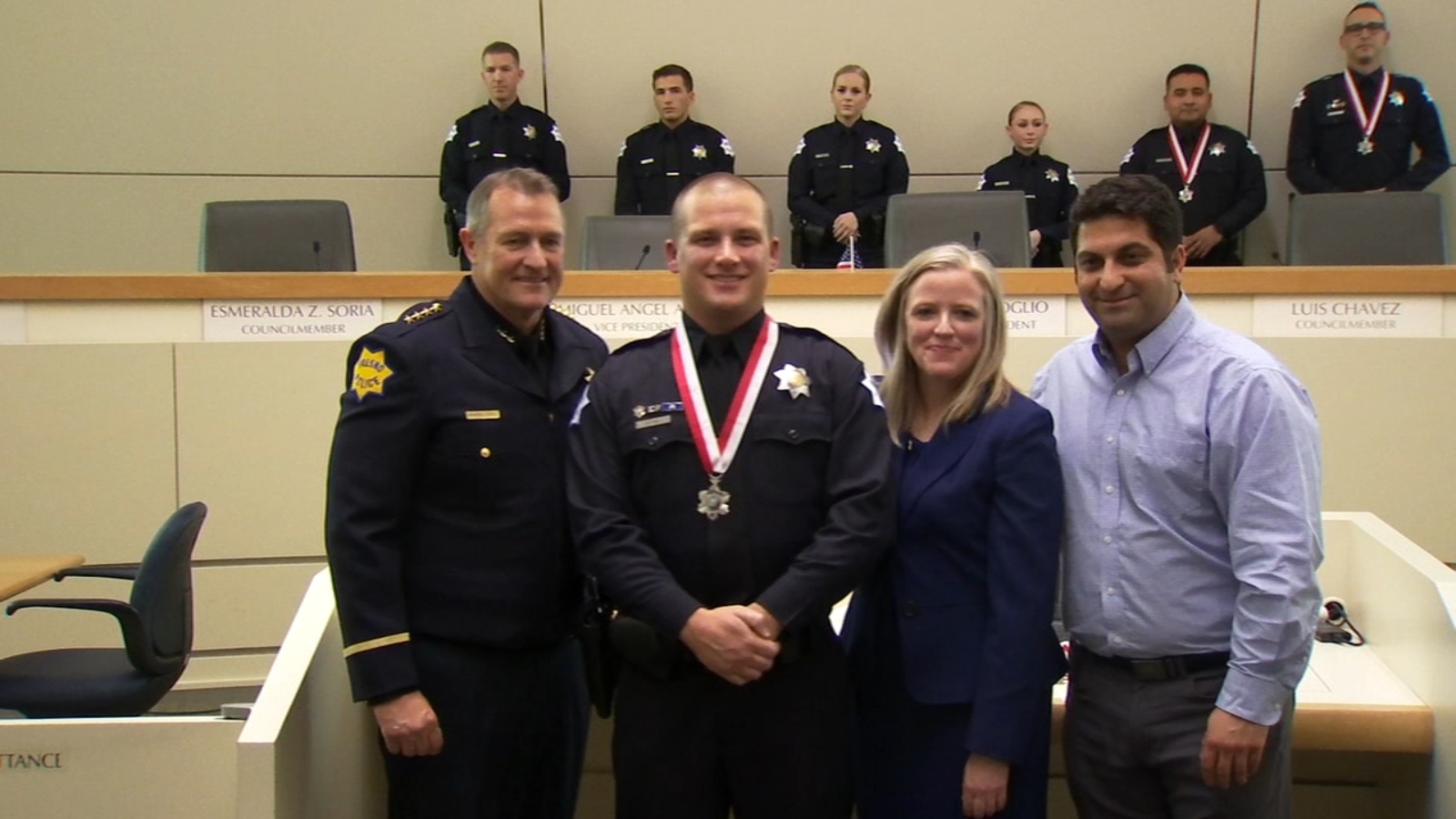 43 officers honored for going above and beyond the call of duty - ABC30 ...