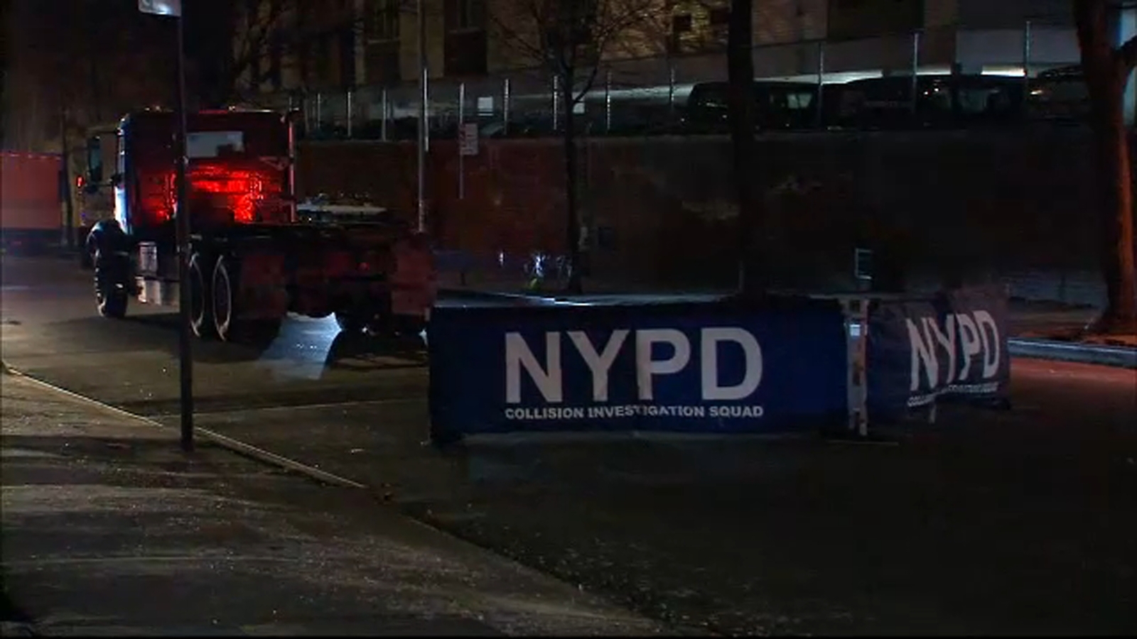Pedestrian fatally hit by truck on West Side of Manhattan - ABC7 New York