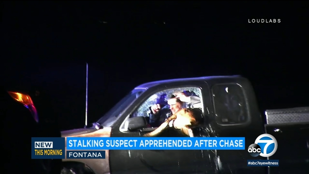 K-9 takes down stalking suspect at end of chase in Corona 