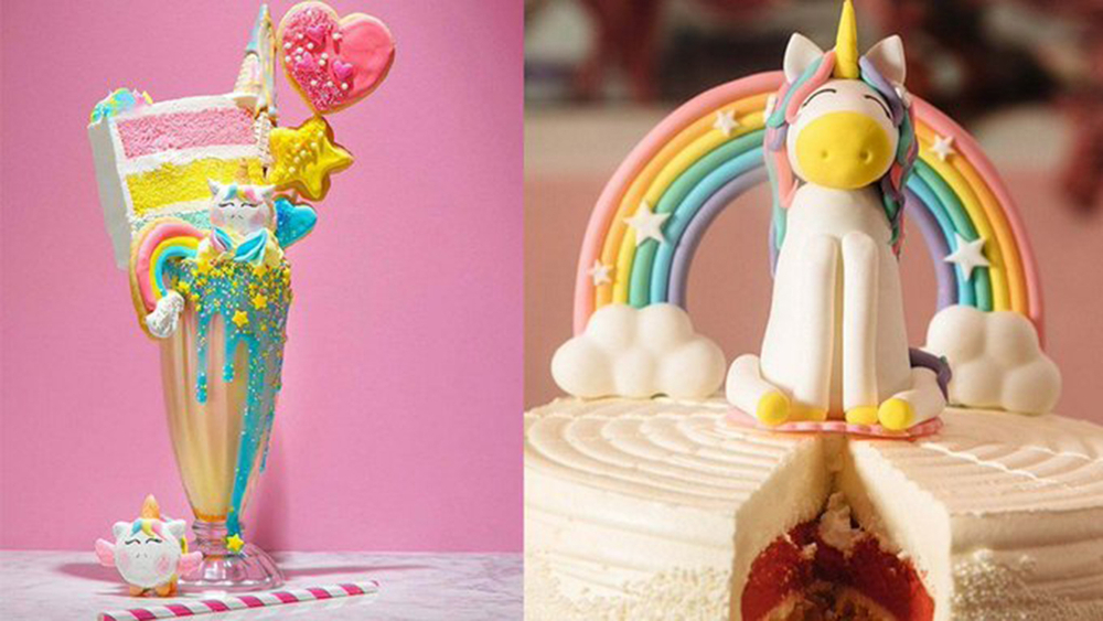 Unicorn-themed dessert bar serves up magical treats
