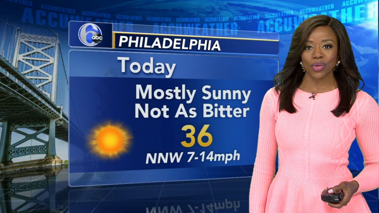 AccuWeather forecast for Philadelphia, Pennsylvania, New Jersey and