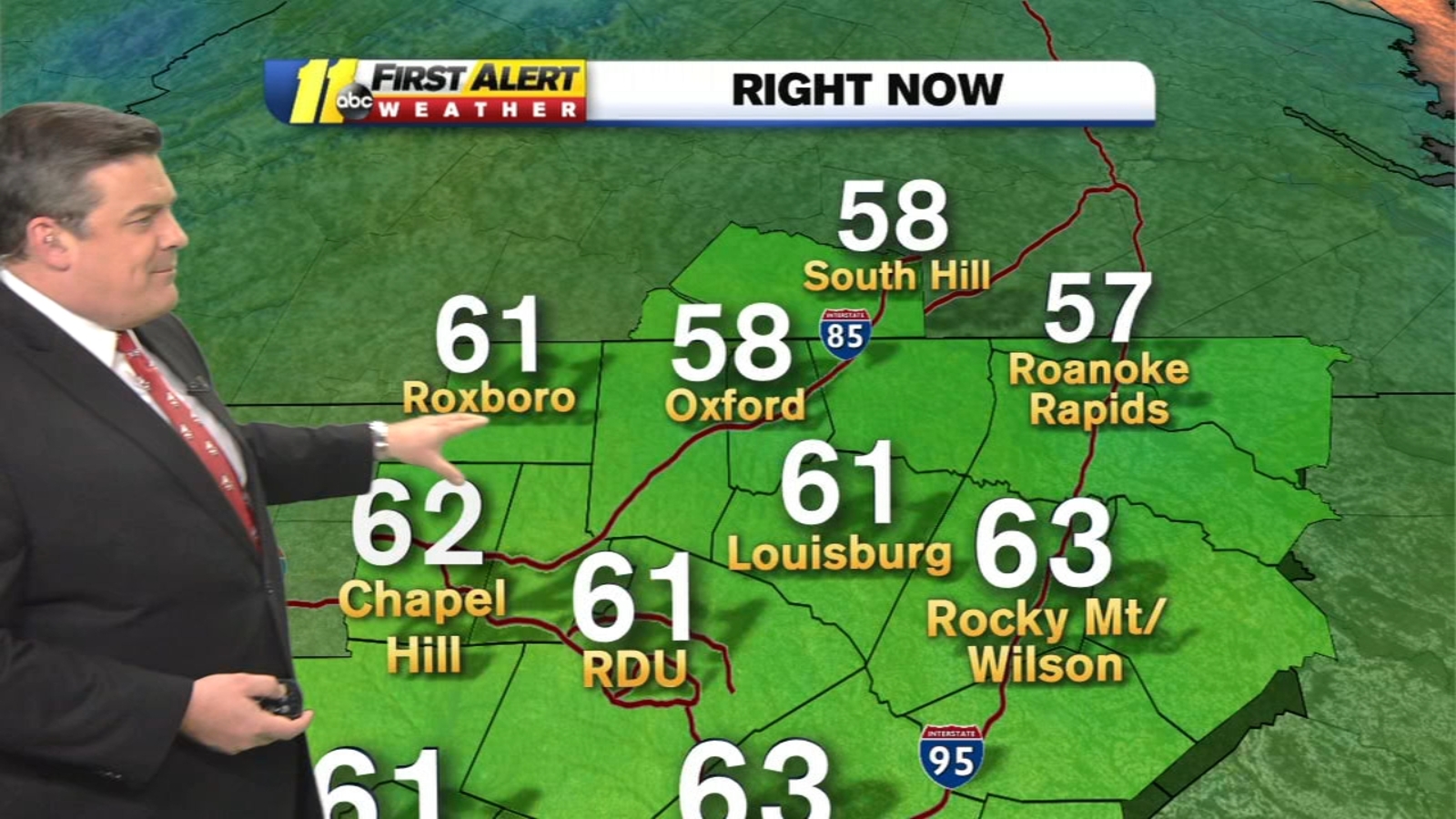 Weather Forecast for the Triangle, Raleigh, Durham, Fayetteville, Cary