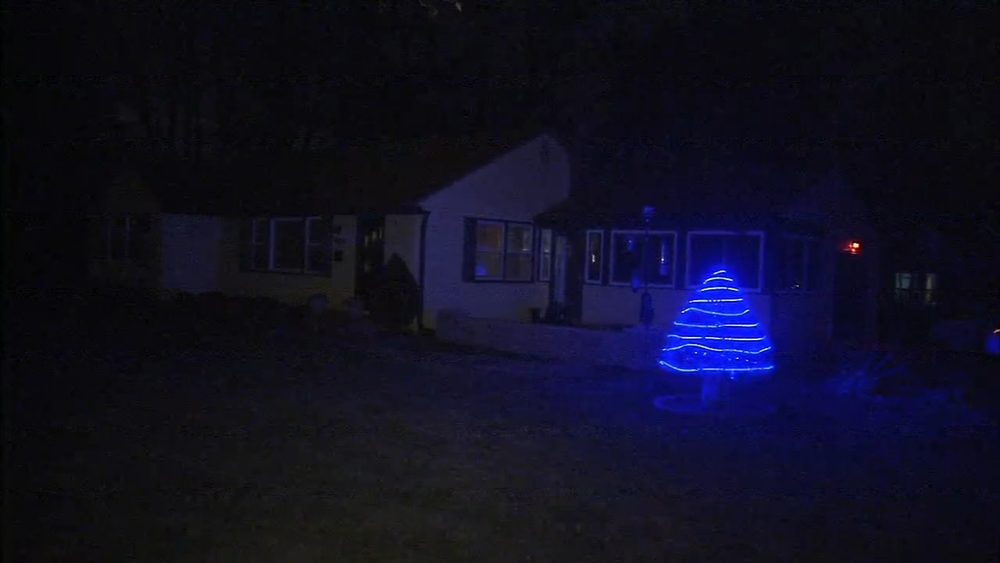 Mystery Grinch gives 'violation' for NJ family's light display