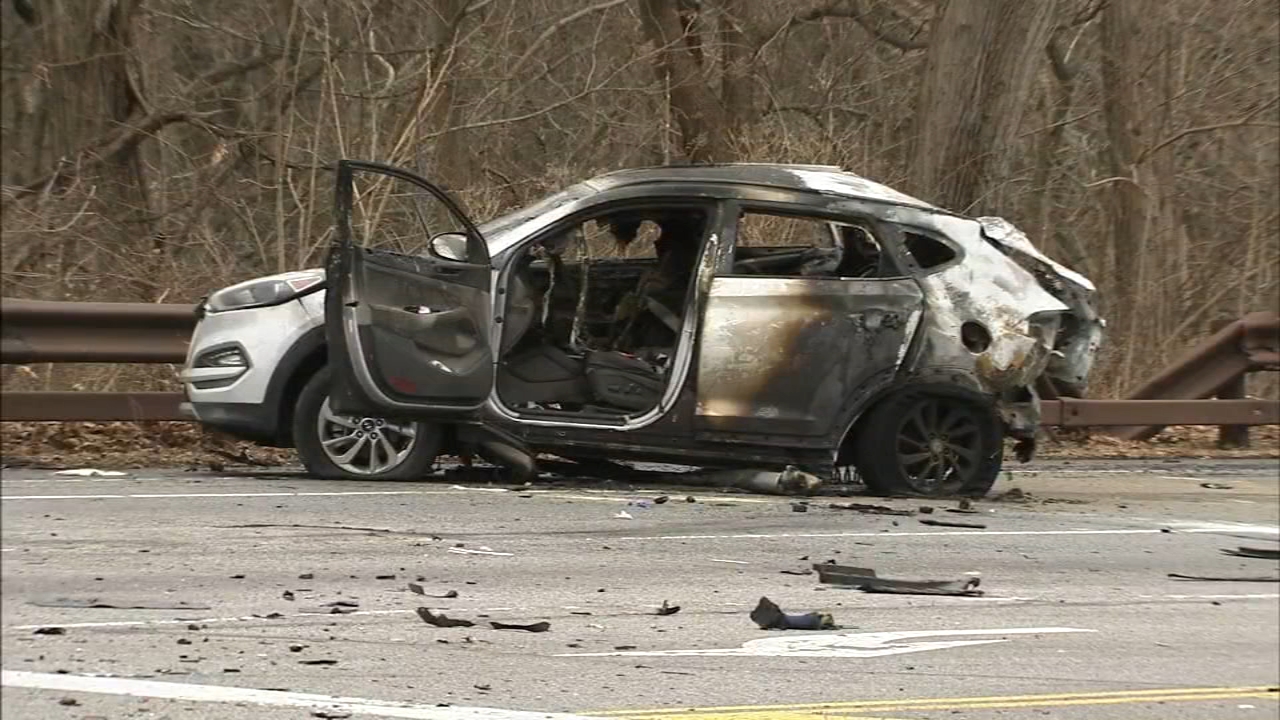 Driver killed in fiery collision on Henry Avenue in Roxborough