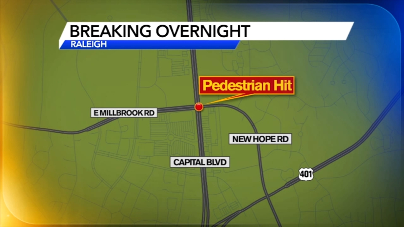 Pedestrian seriously hurt after being struck by car in Raleigh - ABC11 ...