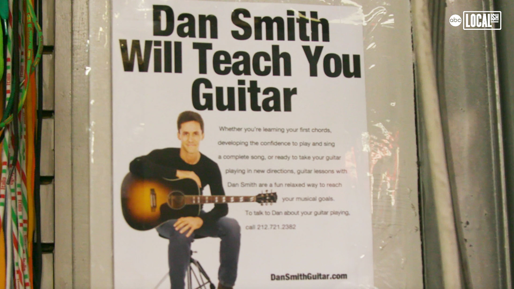 Dan Smith Will Teach You Guitar: Who is the Man Behind the Flyer?