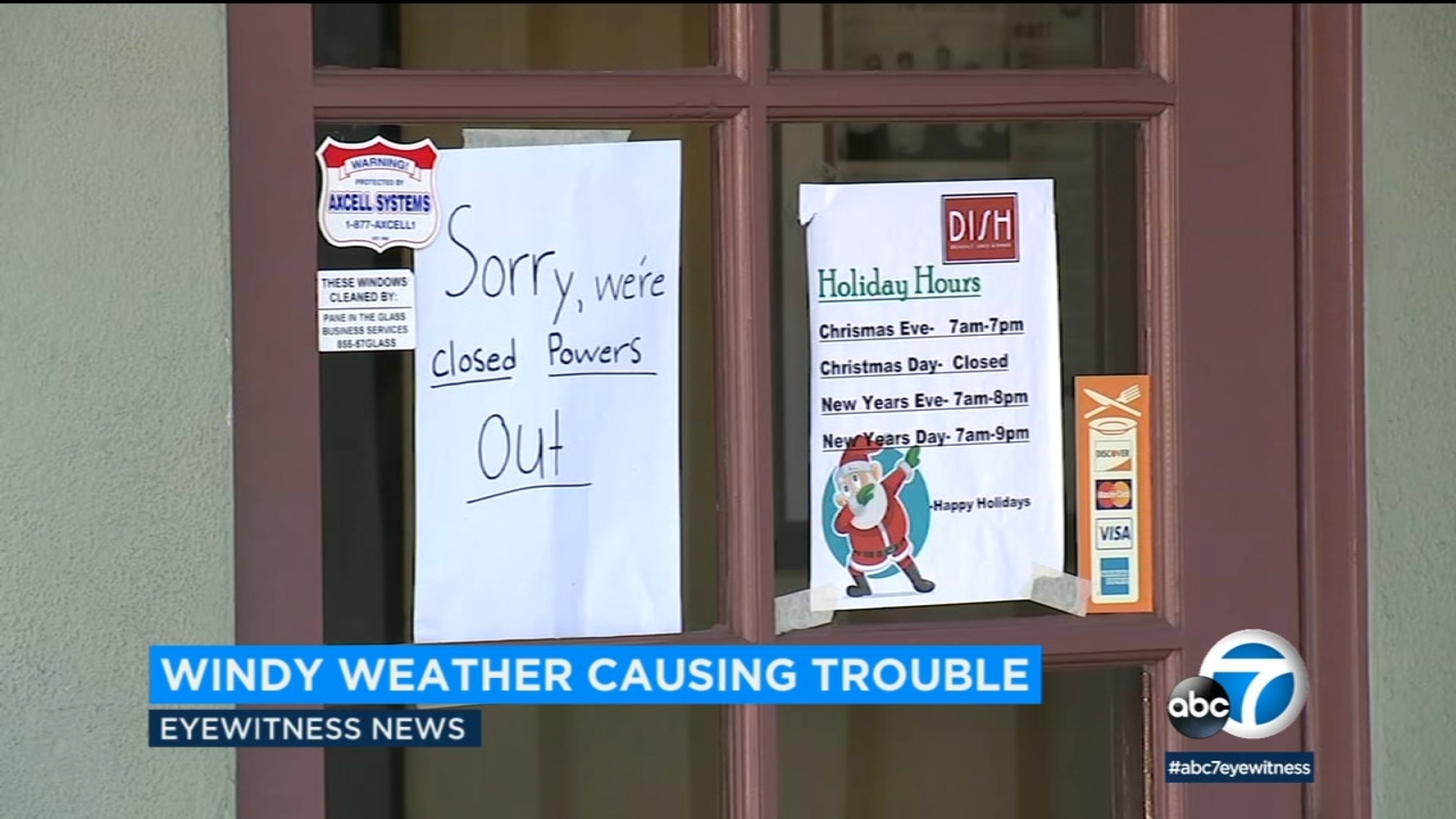 Gusty Santa Ana winds wreak havoc across SoCal - ABC7 Los Angeles