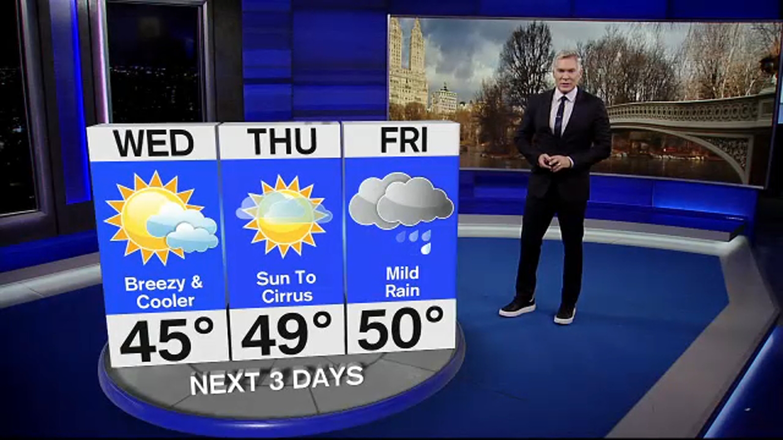 Sam Champion's Weather Planner ABC7 New York