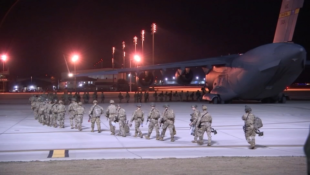 Fort Bragg's 82nd Airborne Division preparing for deployment amid unrest in Baghdad