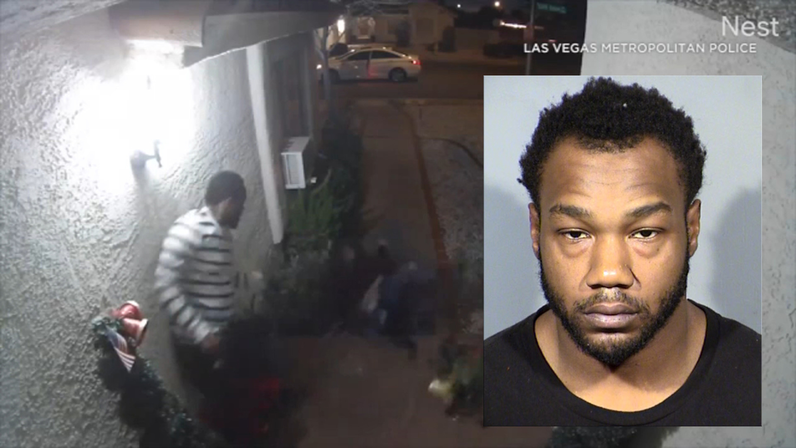 Man Charged After Woman S Assault Kidnapping In Front Of Stranger S Las Vegas Home Caught On Nest Doorbell Camera Abc7 New York