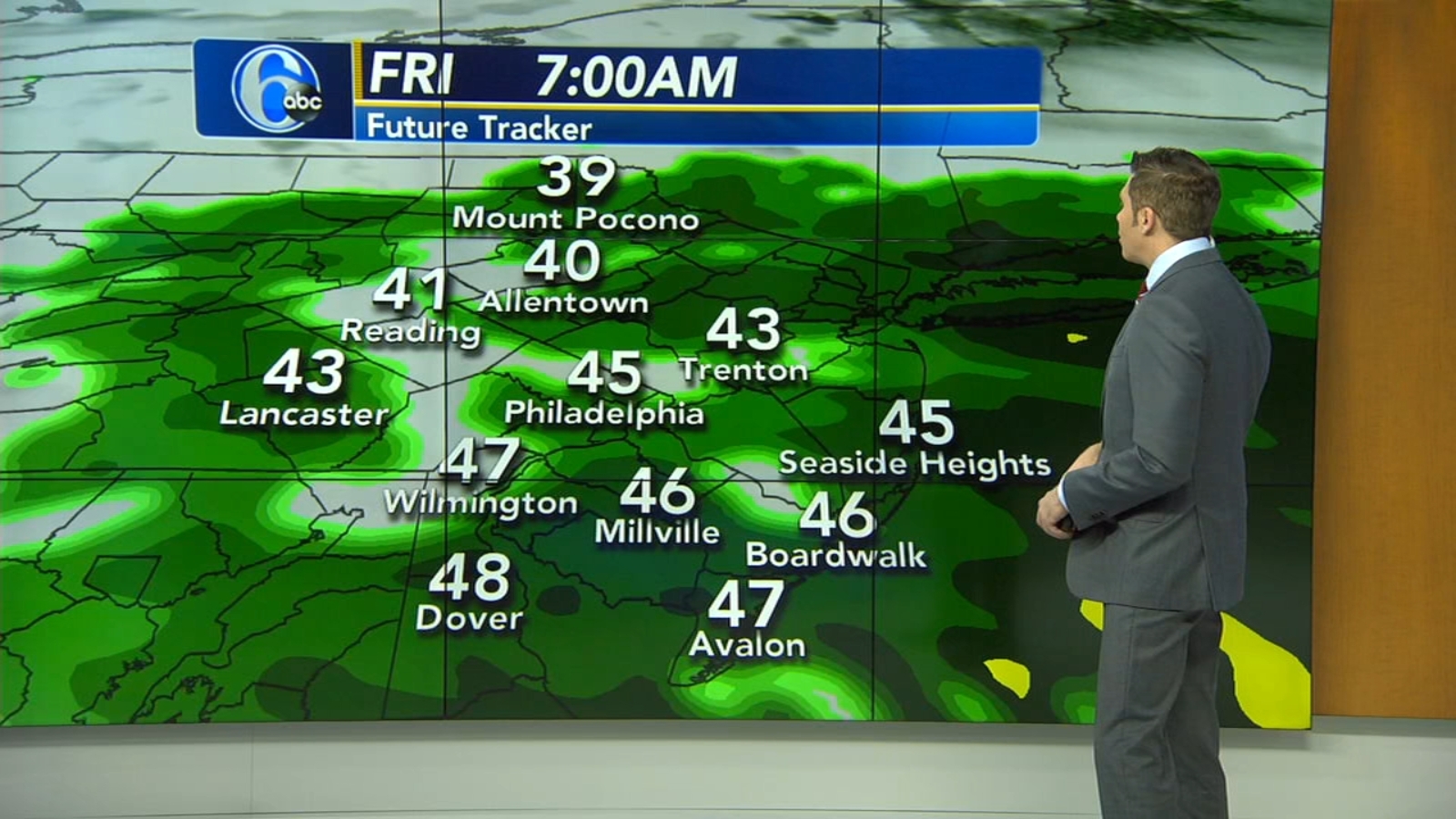 AccuWeather forecast for Philadelphia, Pennsylvania, New Jersey and