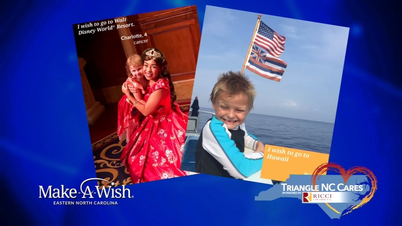 Make A Wish Eastern North Carolina Awarded As The January Triangle Nc Cares Winner Abc11 Raleigh Durham