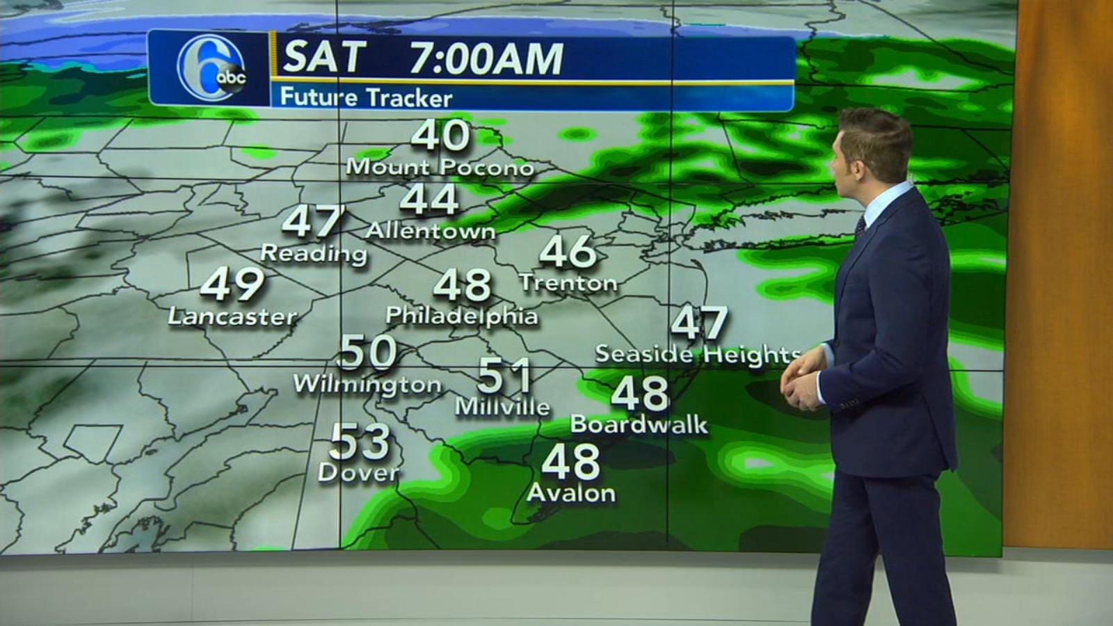 AccuWeather forecast for Philadelphia, Pennsylvania, New Jersey and