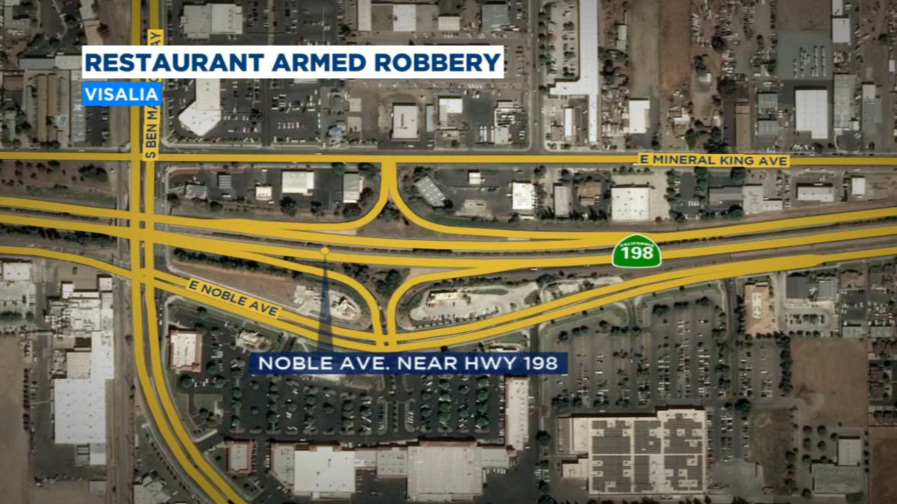 Four armed robbers attack hot dog restaurant in Visalia